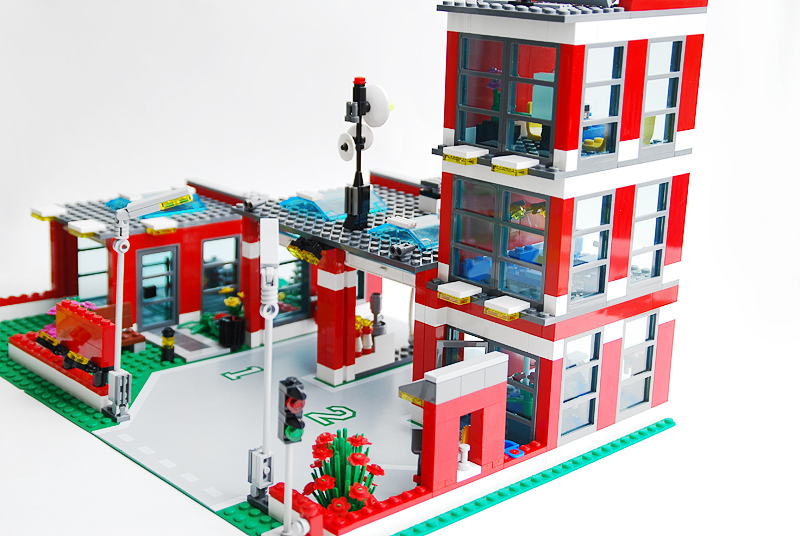 best lego fire station